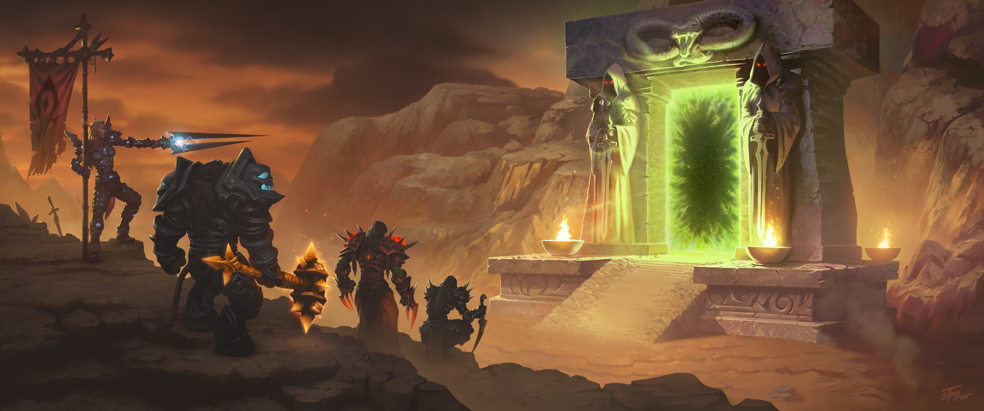 Warmane Default Background