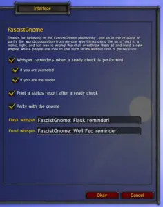 FascistGnome addon image logo