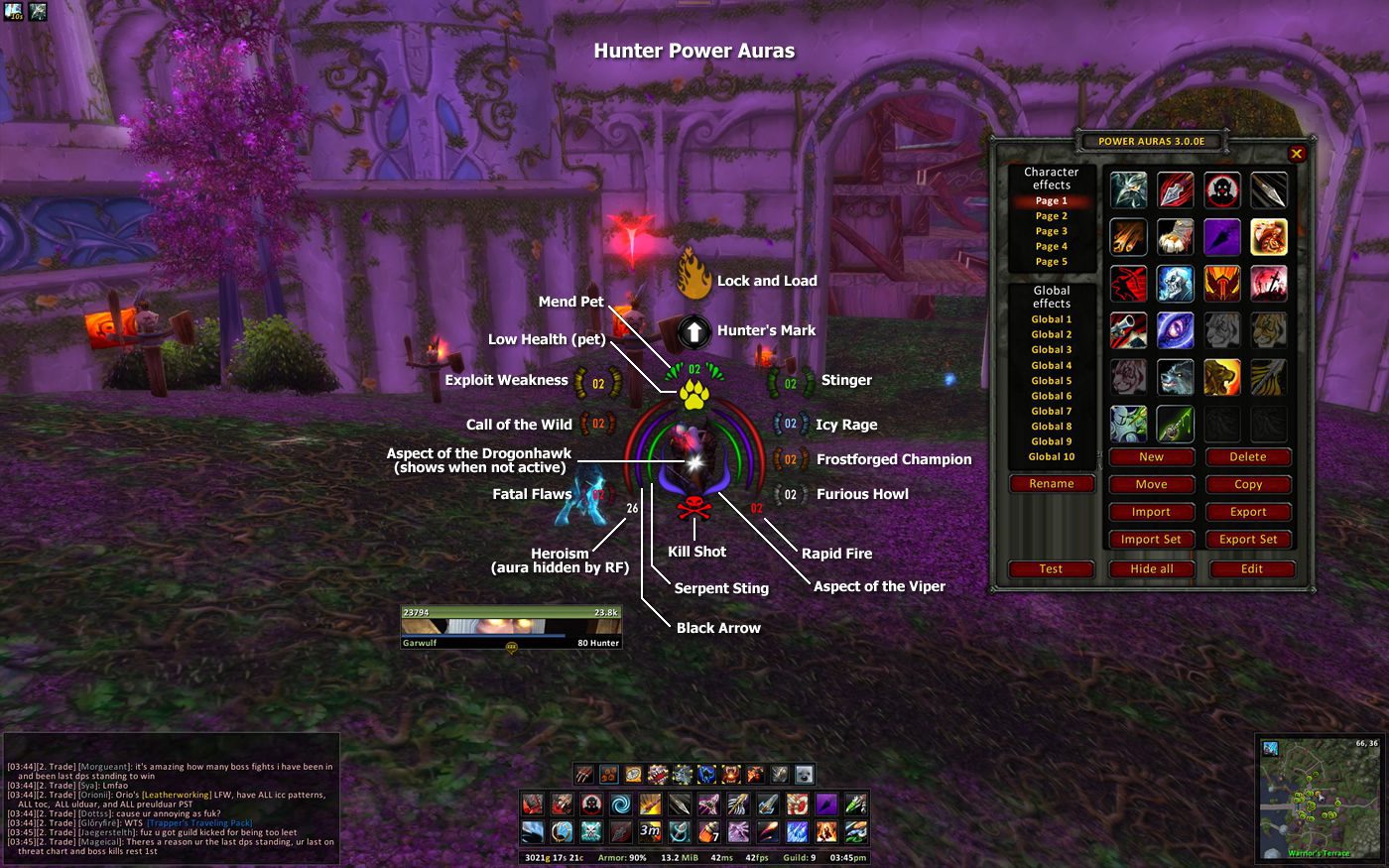 Power Auras