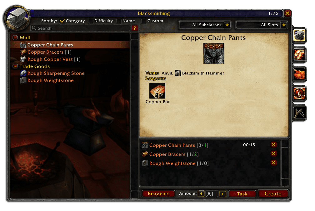 Advanced Trade Skill Window 2