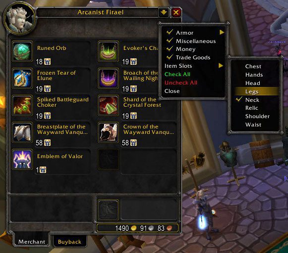 GoblinVendorFilter