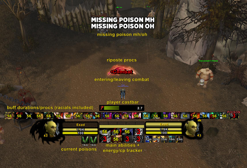 Exad – Rogue HUD WeakAuras profile image