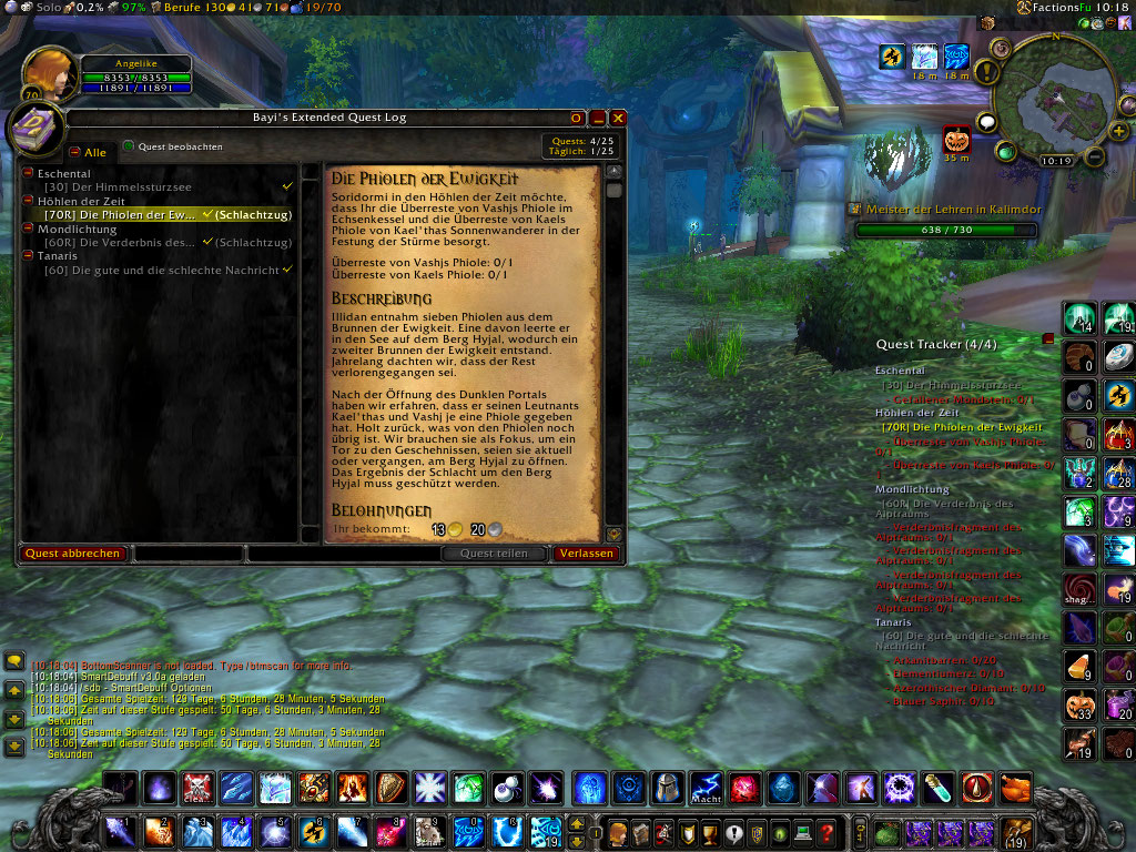 Bayi’s Extended Questlog