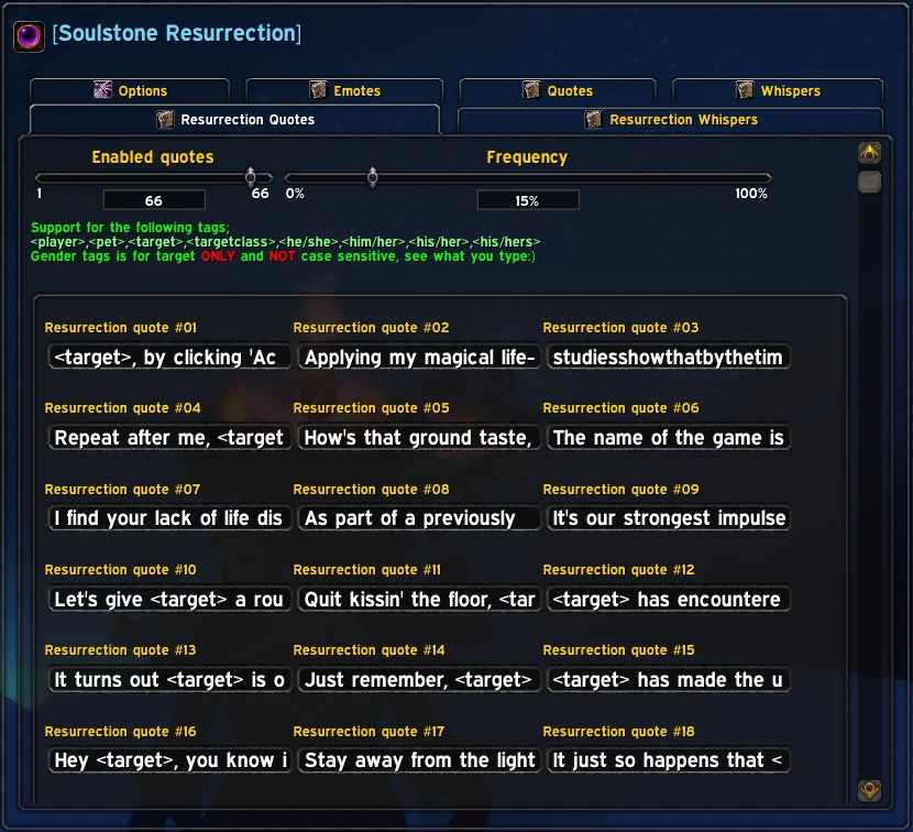 SoulSpeak addon image logo