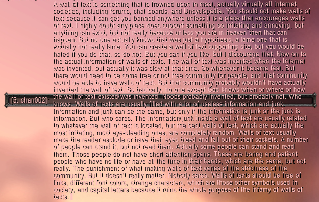 UnlimitedChatMessage