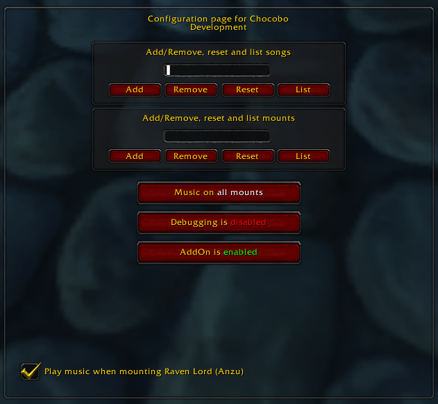 Chocobo addon image logo