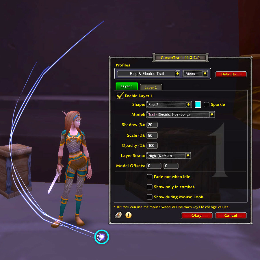 CursorTrail addon image logo