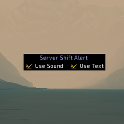 Server Shift Alert