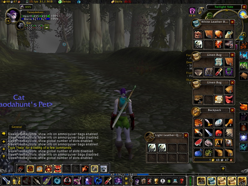 Sleek Free Bag Slots