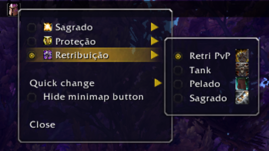 SpecializationEquip addon image logo