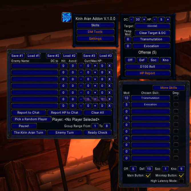 The Kirin Aran Addon