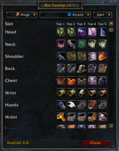 BiS-Tooltip – Stormforge Frostmourne addon image logo