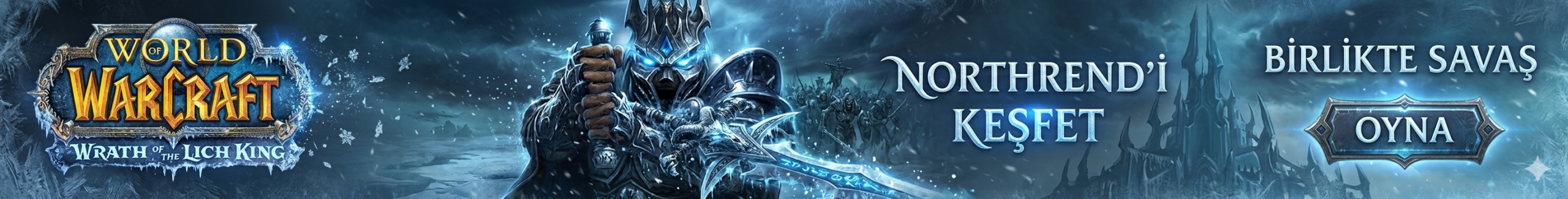 Turkwow x5 WOTLK Solo Module Private Server Banner