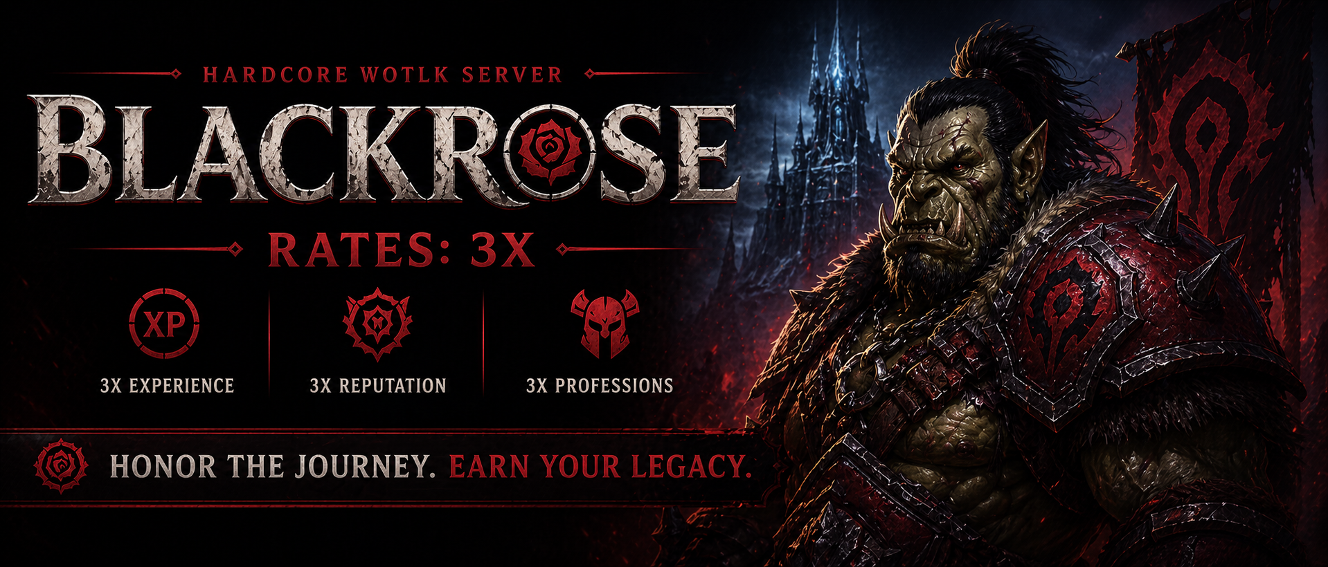 Blackrose Hardcore Banner