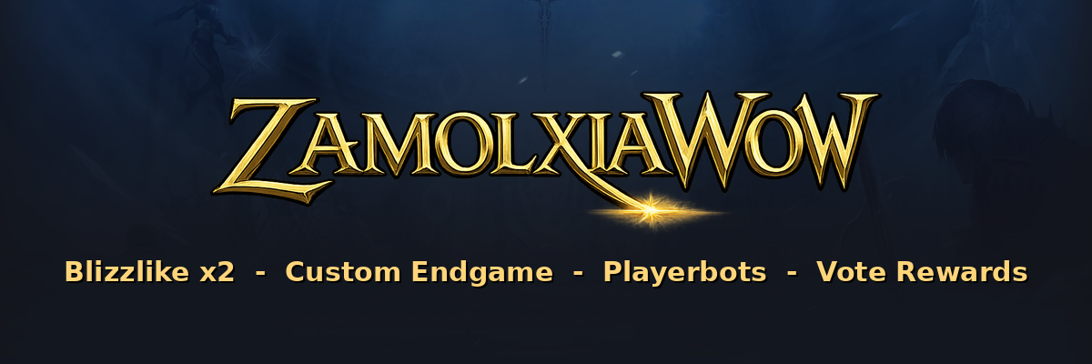 Zamolxia WoW 3.3.5a Banner