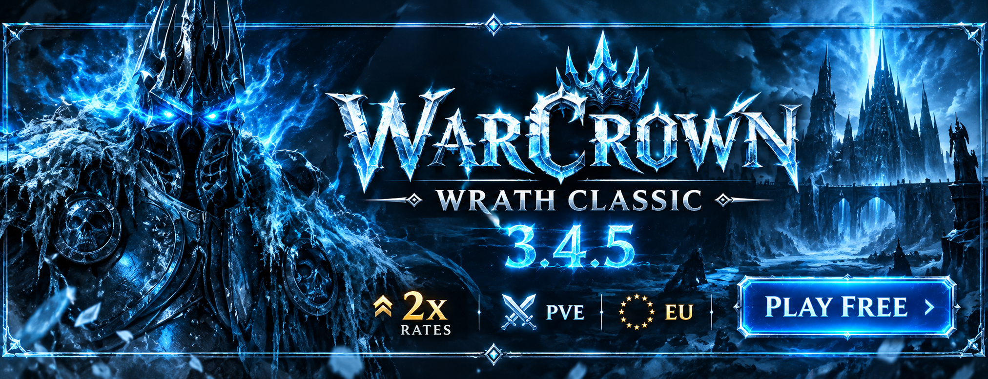 Warcrown – Wrath Classic 3.4.5 Banner